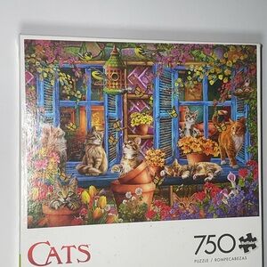 Buffalo David Bitton Colorful Cats Puzzle
